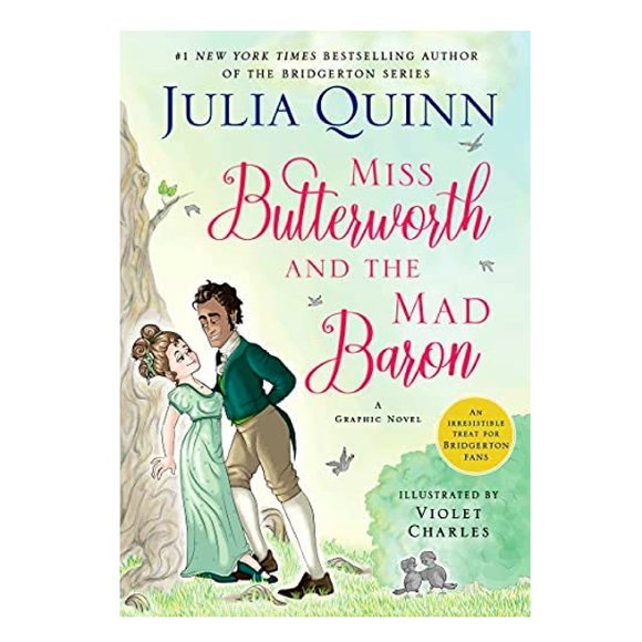Book Julia Quinn Miss Butterworth and the Mad Baron Graphic Novel Bridgerton - Picture 1 of 1
